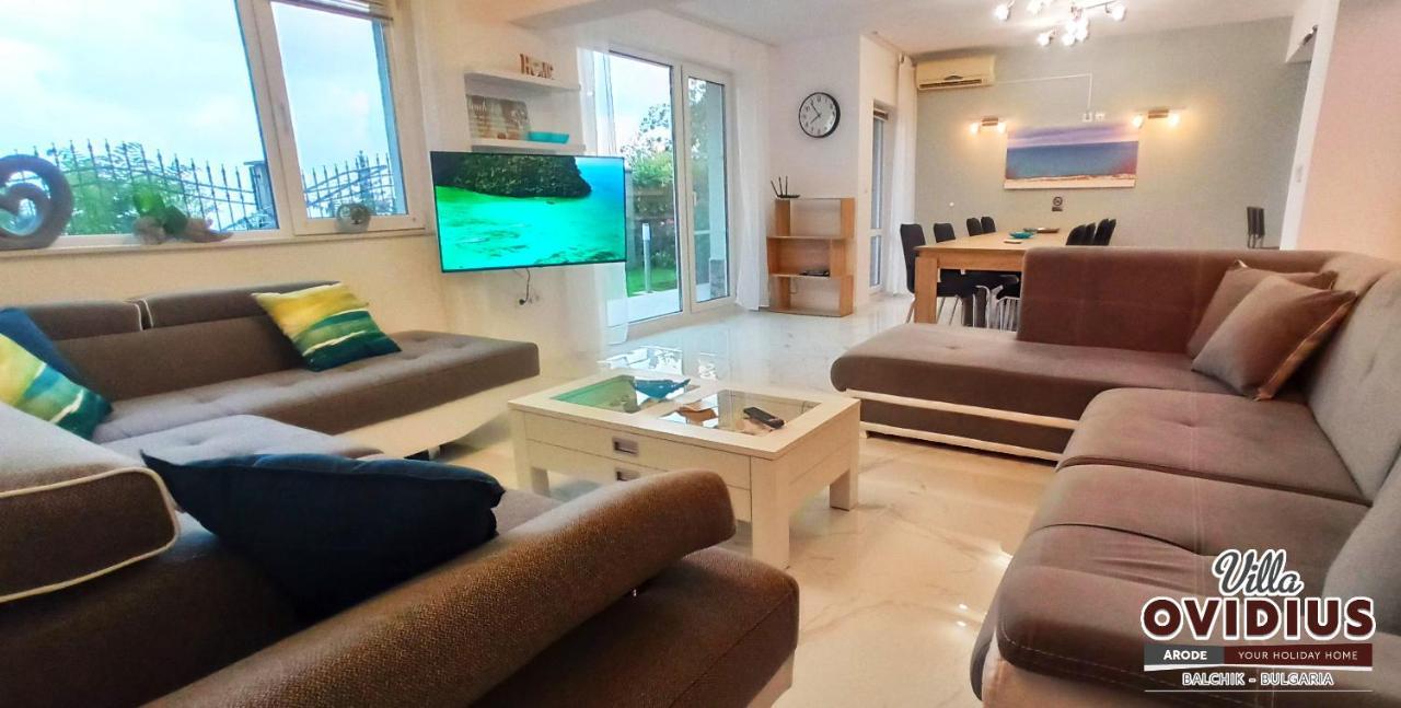 Arode Villa Ovidius Balchik Esterno foto